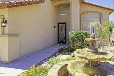 Entry with Fountain