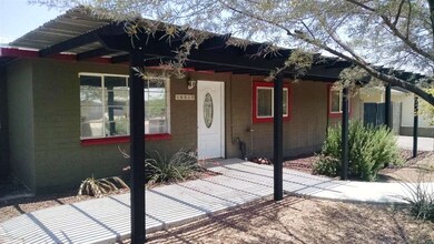 pergola at entry