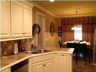 Kitchen including a breakfast area