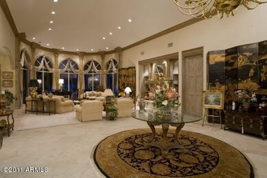 View of Living Room from Foyer