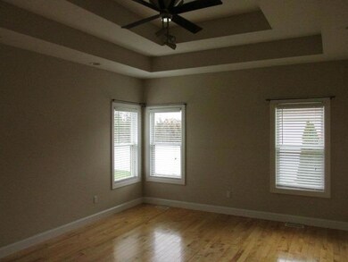 Here is the master suite.  Double treyed ceilings give the feeling of a huge amount of room.