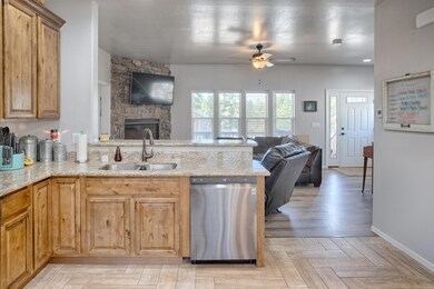 Kitchen into Living ROom