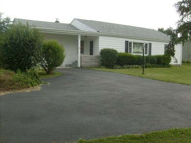 Side View and the Turnaround Driveway