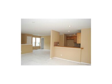 From the corner of the living room looking toward 