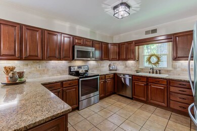 Awesome flow and spacious countertops for cooking 