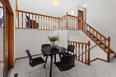 Main level: dining room