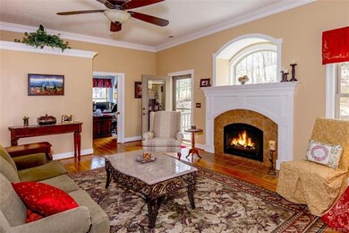 Living Room accesses rear deck