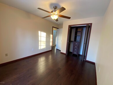 Master w Ceiling Fan & Closet Built-In's