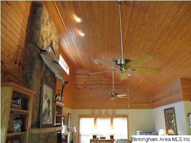 Tall heart pine ceilings and paneling