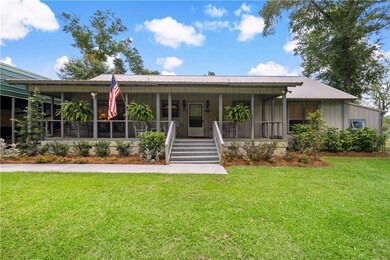 Home offers covered front porch.
