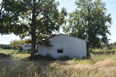 Garage workshop view from detached barn!