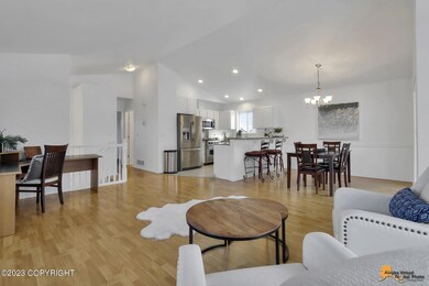 Looking toward kitchen from Great room