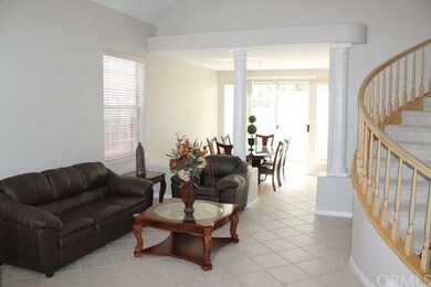 Enter into the formal living room and dining room 