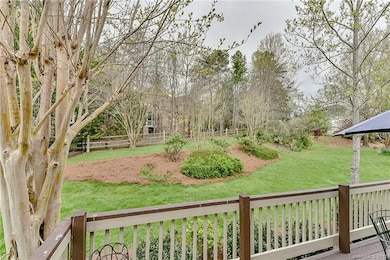 Great combination of grass and landscaped beds for