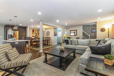 Family Room, Kitchen and Dinning