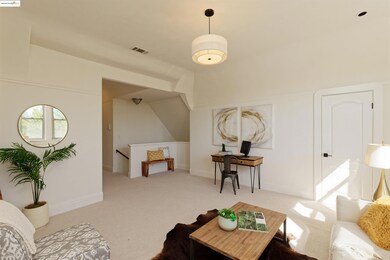 Living room with carpet and baseboards