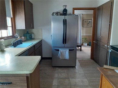 View of kitchen from breakfast nook, note the larg