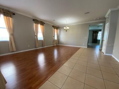 living and dining area