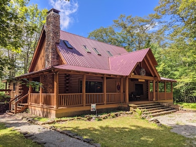 1 Front of Cabin Summer