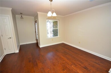 Entrance area into open floorplan.