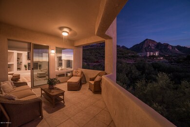 Main Patio twilight 10627 N Buck Ridge D