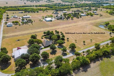 Aerial view of the property