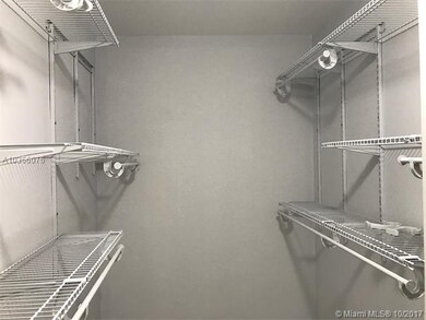 Bedroom walk-in closet.