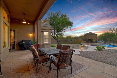 Sunset from the Patio