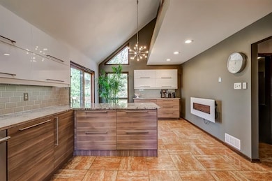 Here's another shot of the kitchen.   Notice the a