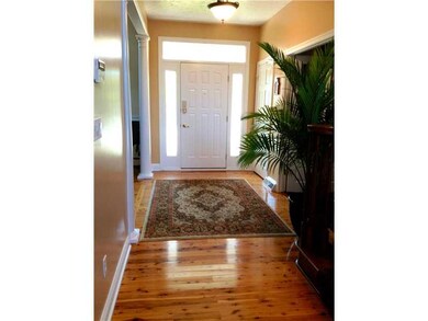 Entry/Foyer. Imported Australian Cypress Hardwood 