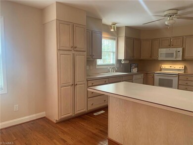 KitchenThe Kitchen has two separate pantry cabinets