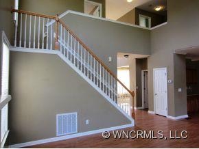 Stairway to upper level