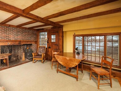 A living area is located off the...