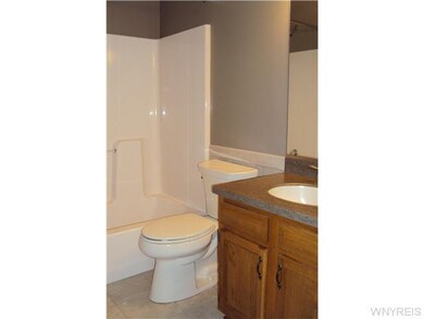 Master Bath New Corian counter & sink, tile floors