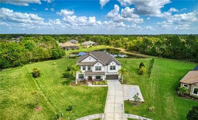 Large .8-acre premium lot with pond view and enorm