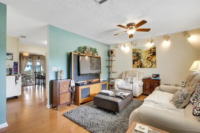 Living room to kitchen