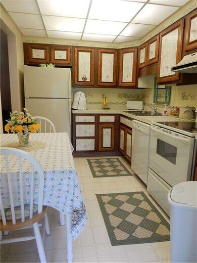 Kitchen with appliances included