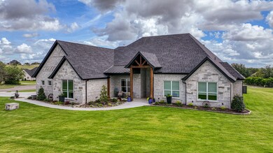 Front elevation from Club House Dr.