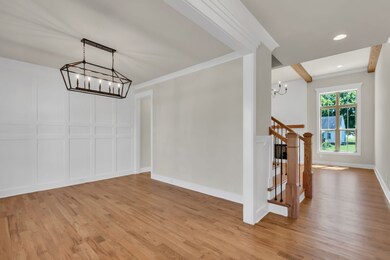 You will be welcomed with an elegant formal dining room off the foyer.