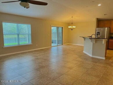 great room/kitchen
