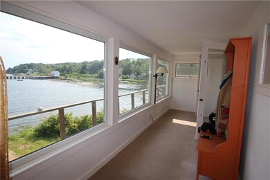 View from inside 3-season porch