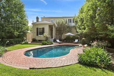 AMAZING BACKYARD WITH IN-GROUND POOL, BRICK PATIO