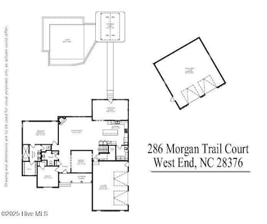 Floor plan - 7 acre layout
