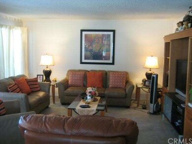 Spacious family room with neutral decor