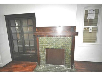 Dining Room. Built in china and hardwood floors ad