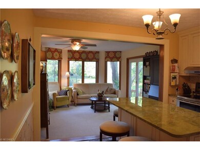 Another picture of the combined Kitchen and Family