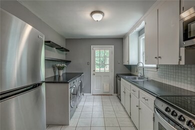 Kitchen-new stainless refrigerator