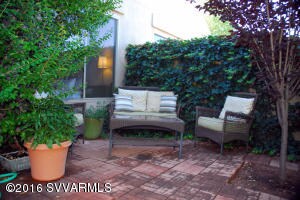 Mature landscaping