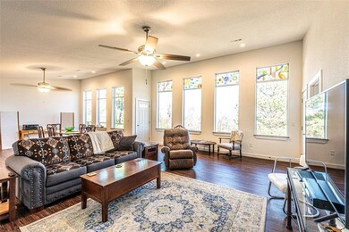 Second story living area.