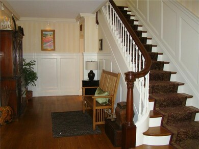 The grande staircase with a wide...